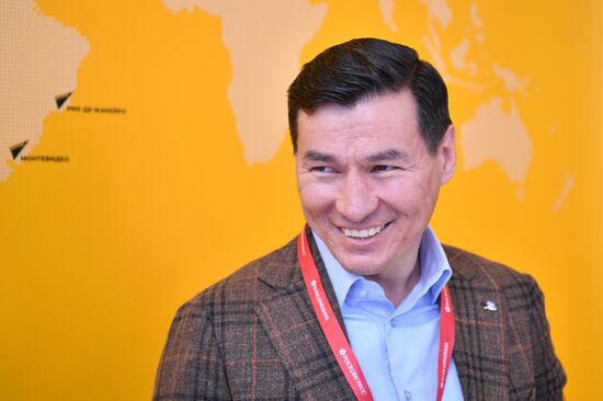 ПМЭФ-2021. Работа стенда МИА "Россия сегодня" 