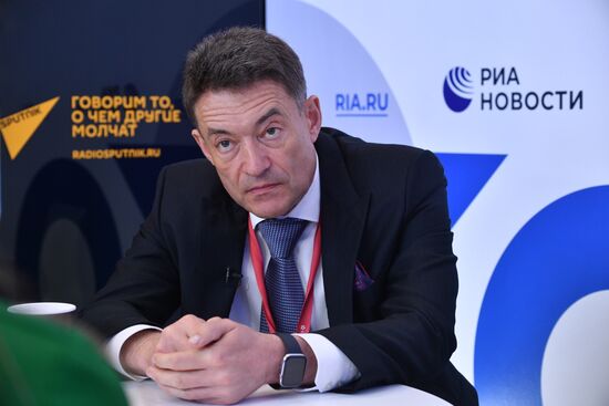 ПМЭФ-2021. Работа стенда МИА "Россия сегодня" 