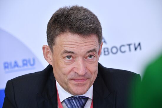 ПМЭФ-2021. Работа стенда МИА "Россия сегодня" 