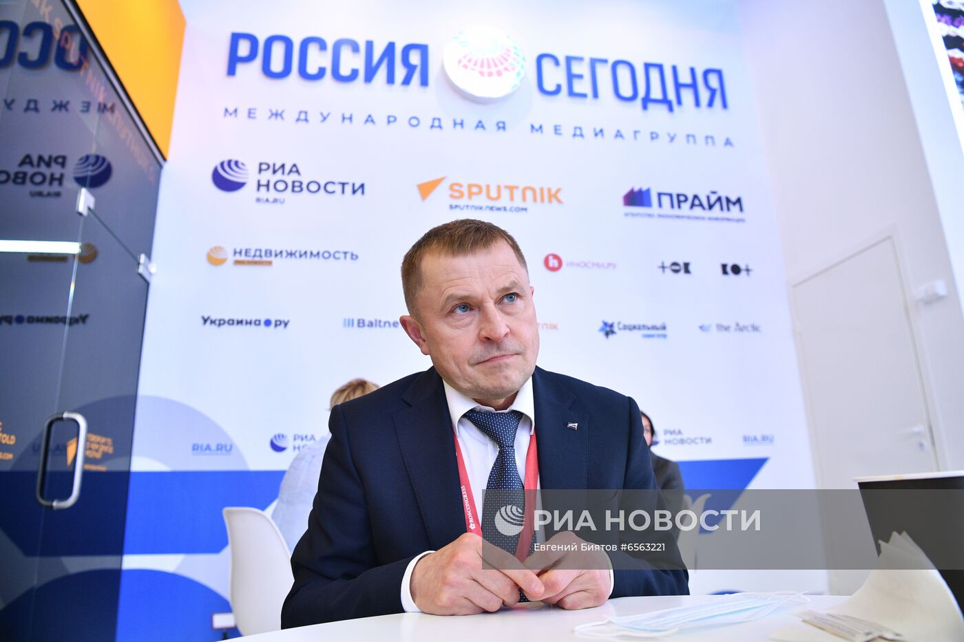 ПМЭФ-2021. Работа стенда МИА "Россия сегодня"