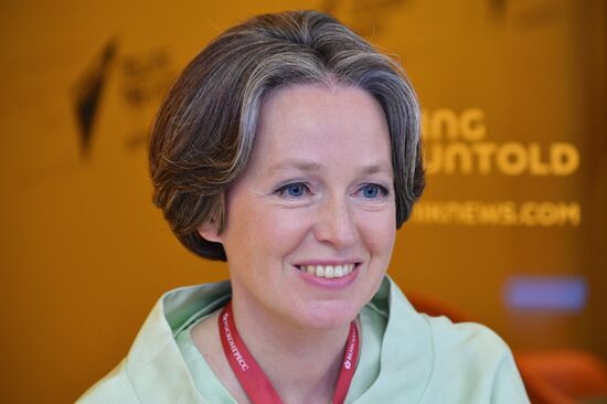 ПМЭФ-2021. Работа стенда МИА "Россия сегодня" 