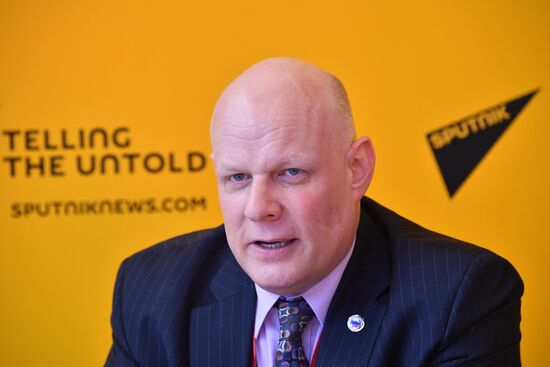 ПМЭФ-2021. Работа стенда МИА "Россия сегодня" 