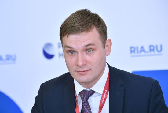 ПМЭФ-2021. Работа стенда МИА "Россия сегодня" 