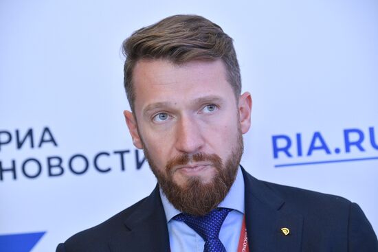 ПМЭФ-2021. Работа стенда МИА "Россия сегодня" 