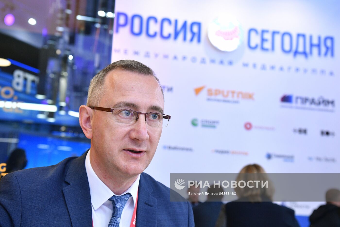 ПМЭФ-2021. Работа стенда МИА "Россия сегодня"