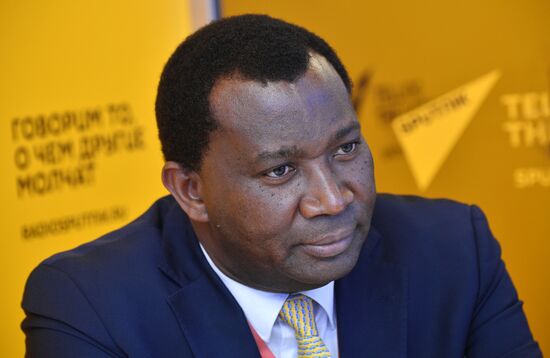 ПМЭФ-2021. Работа стенда МИА "Россия сегодня" 