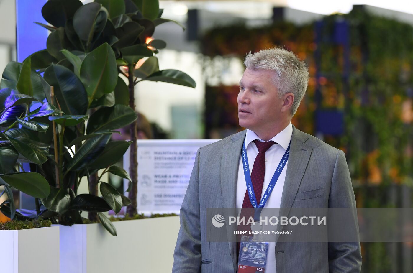 Заместитель генерального директора по работе с федеральными органами власти ПАО "Газпром нефть" Павел Колобков на Петербургском международном экономическом форуме - 2021. Место: Россия, Санкт-Петербург. Автор: Павел Бедняков/РИА Новости. ПМЭФ-2021. Работа форума. День второй