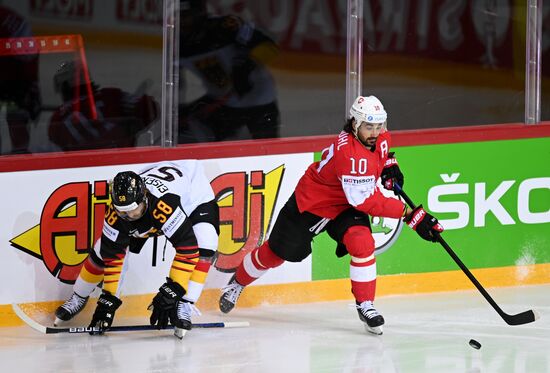 Хоккей. Чемпионат мира. Матч Швейцария - Германия