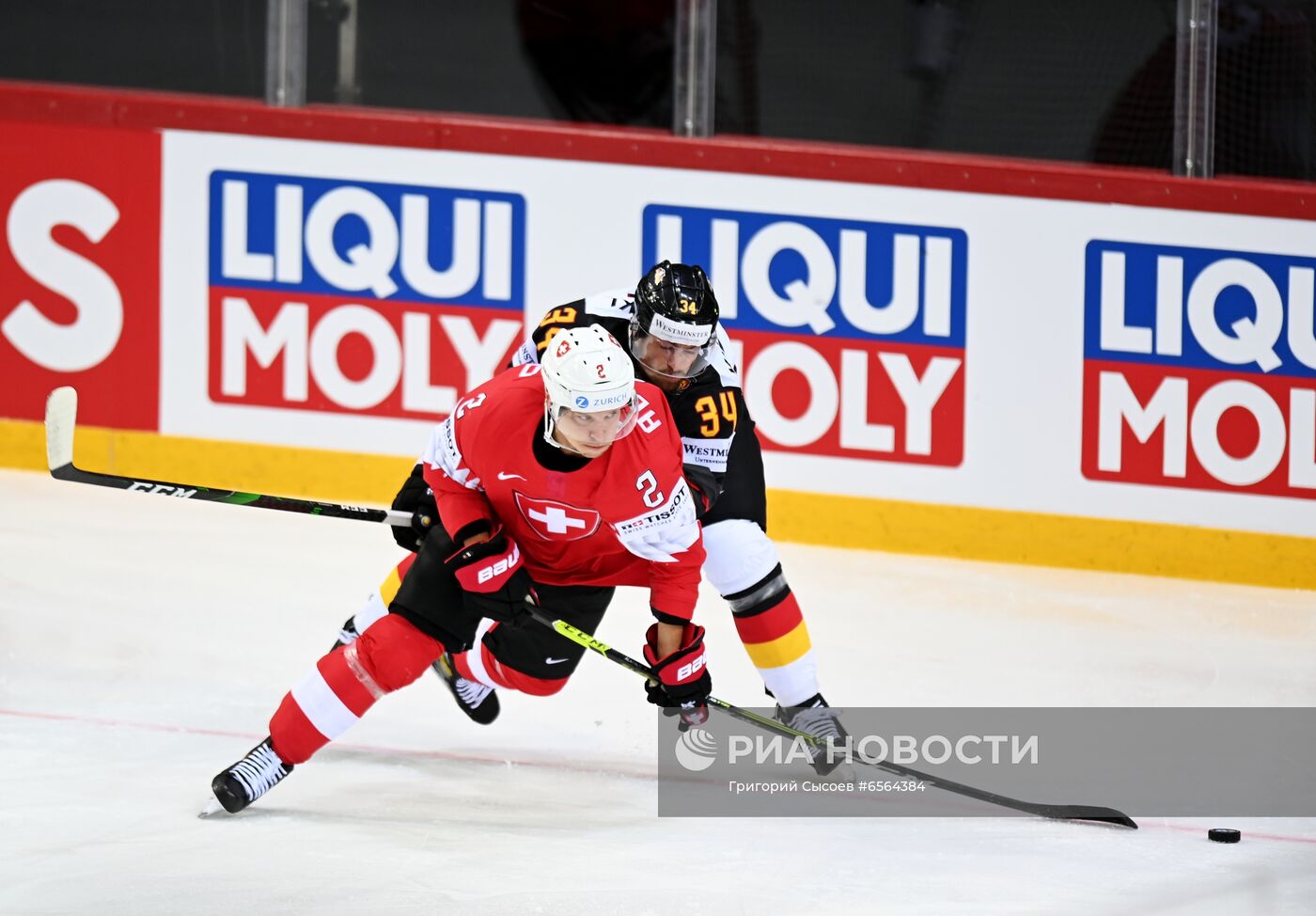 Хоккей. Чемпионат мира. Матч Швейцария - Германия
