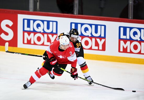 Хоккей. Чемпионат мира. Матч Швейцария - Германия