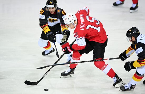 Хоккей. Чемпионат мира. Матч Швейцария - Германия