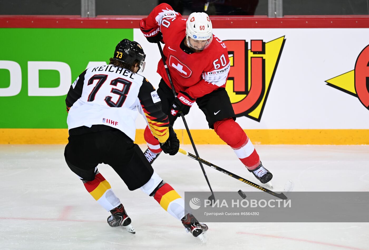 Хоккей. Чемпионат мира. Матч Швейцария - Германия