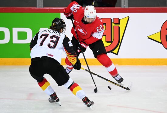 Хоккей. Чемпионат мира. Матч Швейцария - Германия
