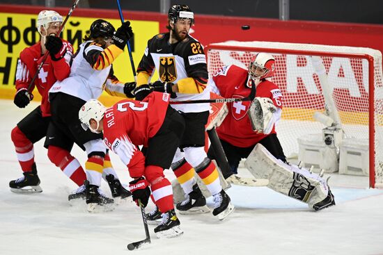 Хоккей. Чемпионат мира. Матч Швейцария - Германия