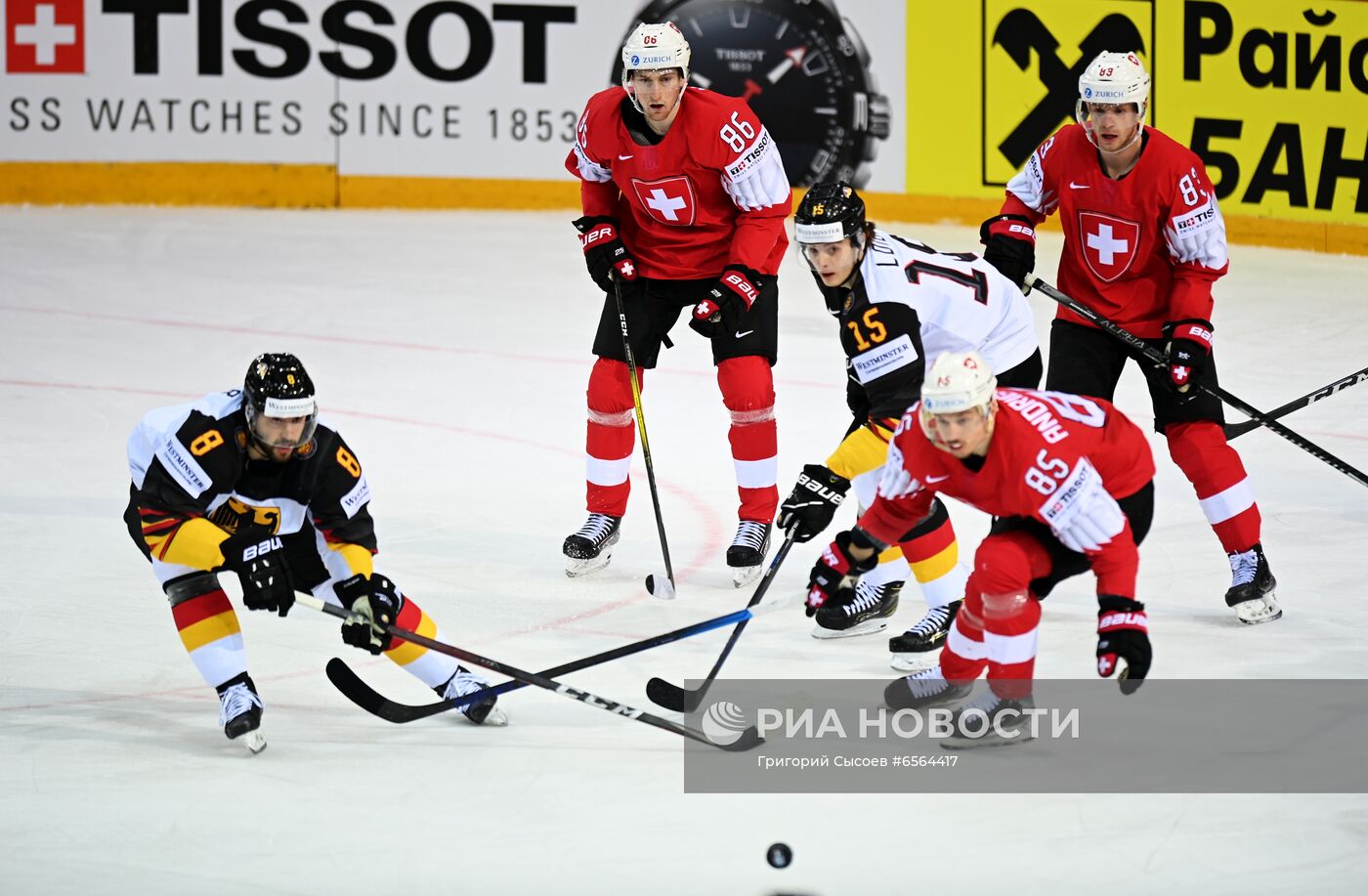 Хоккей. Чемпионат мира. Матч Швейцария - Германия