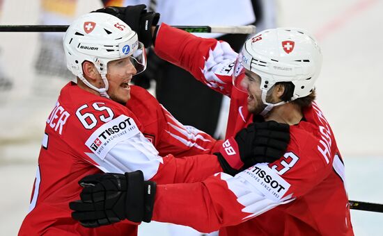 Хоккей. Чемпионат мира. Матч Швейцария - Германия