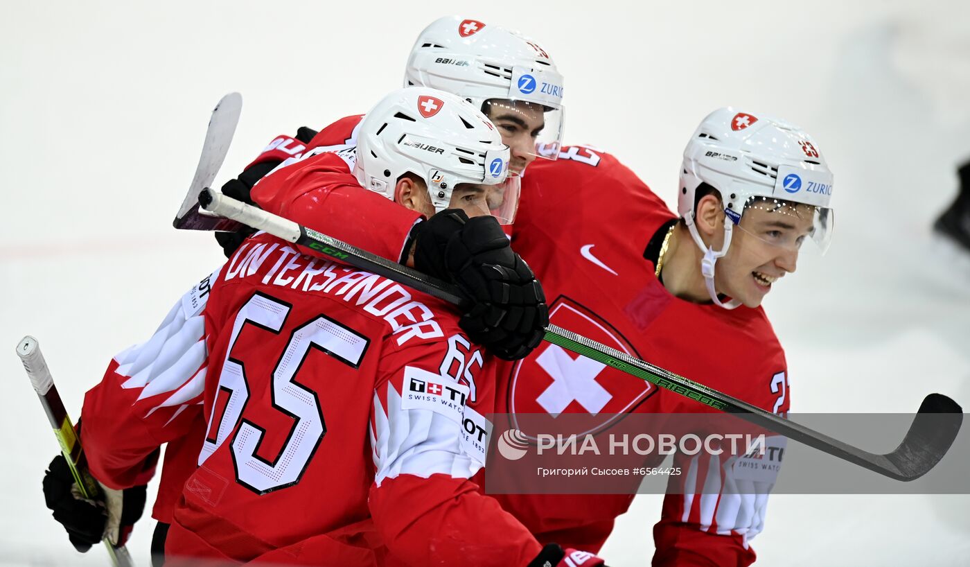 Хоккей. Чемпионат мира. Матч Швейцария - Германия