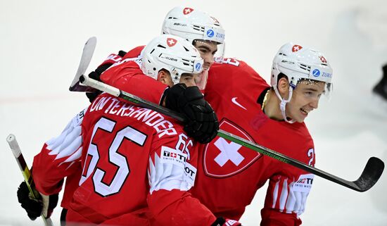 Хоккей. Чемпионат мира. Матч Швейцария - Германия