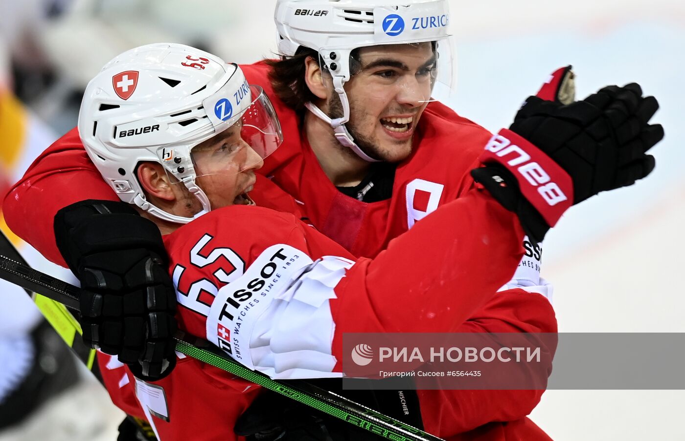 Хоккей. Чемпионат мира. Матч Швейцария - Германия