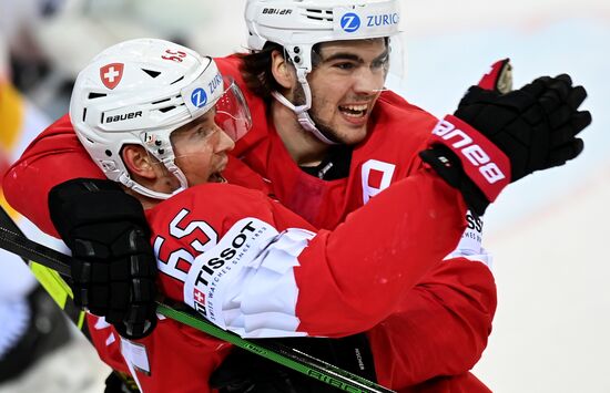Хоккей. Чемпионат мира. Матч Швейцария - Германия