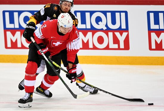 Хоккей. Чемпионат мира. Матч Швейцария - Германия