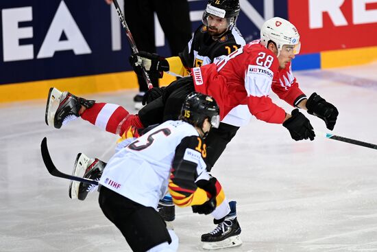 Хоккей. Чемпионат мира. Матч Швейцария - Германия