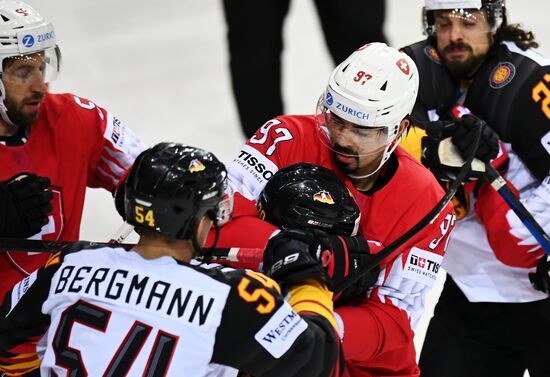 Хоккей. Чемпионат мира. Матч Швейцария - Германия