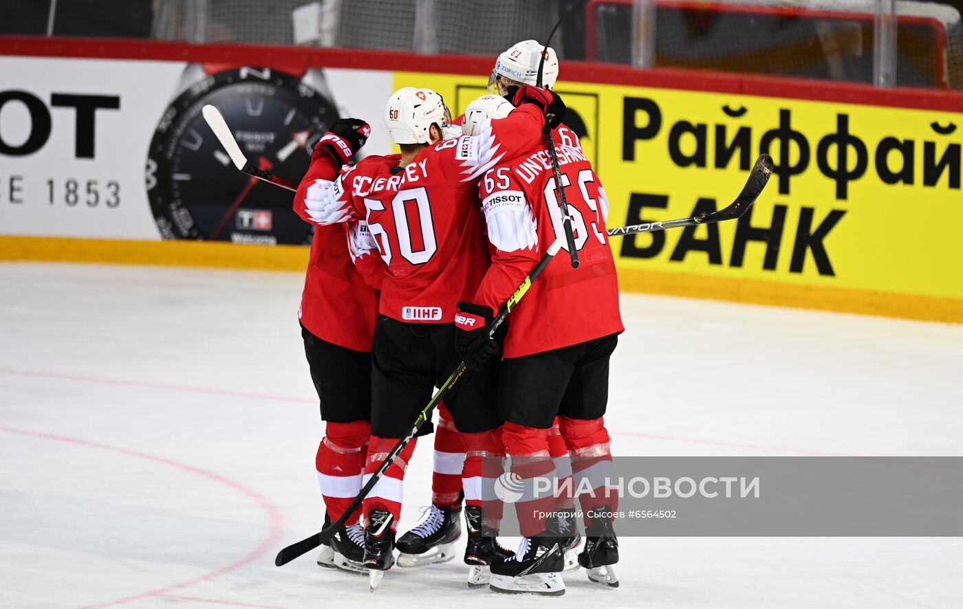 Хоккей. Чемпионат мира. Матч Швейцария - Германия