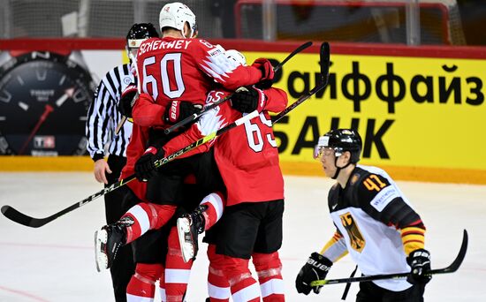 Хоккей. Чемпионат мира. Матч Швейцария - Германия