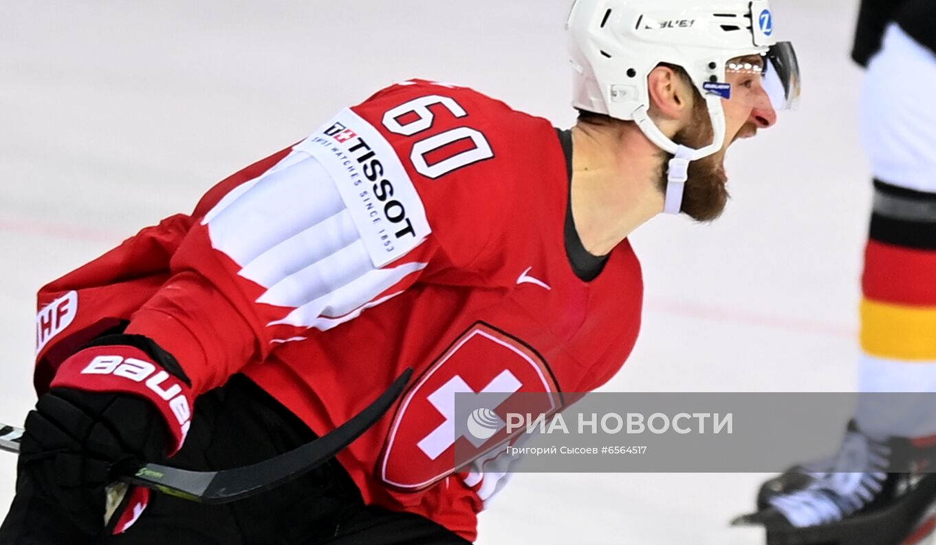 Хоккей. Чемпионат мира. Матч Швейцария - Германия