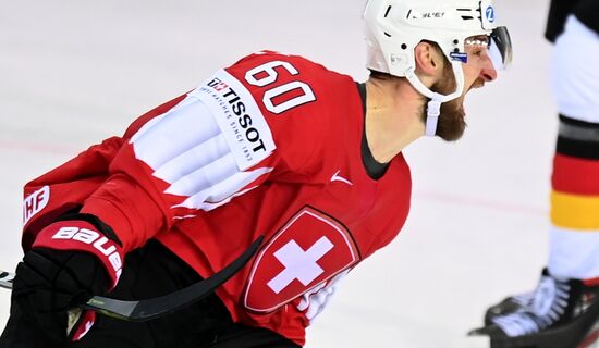 Хоккей. Чемпионат мира. Матч Швейцария - Германия