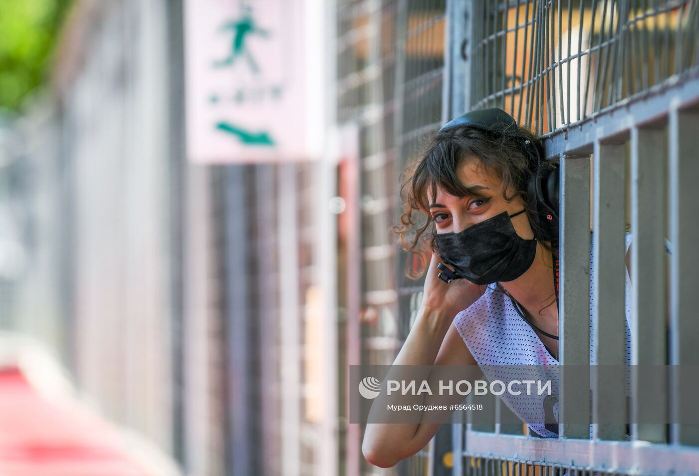 Подготовка к Гран-при Азербайджана "Формулы-1" в Баку