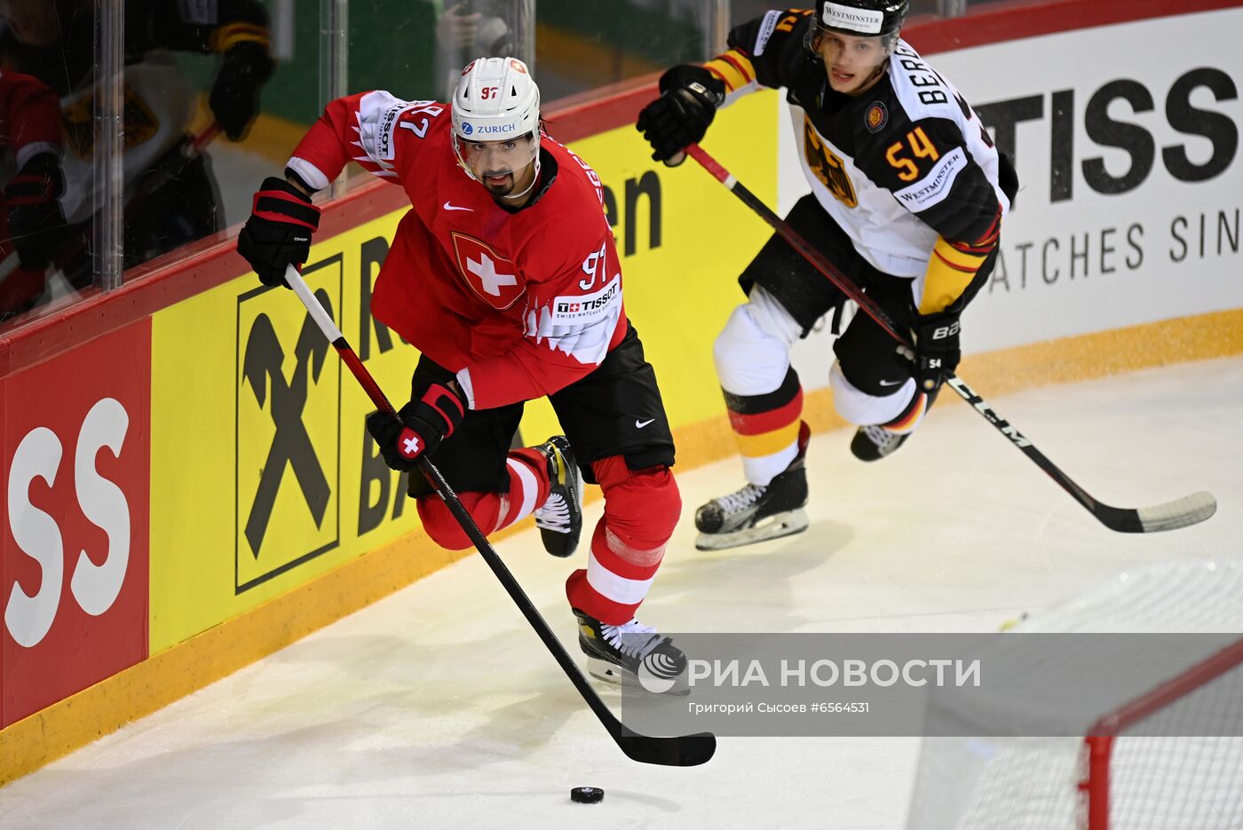 Хоккей. Чемпионат мира. Матч Швейцария - Германия