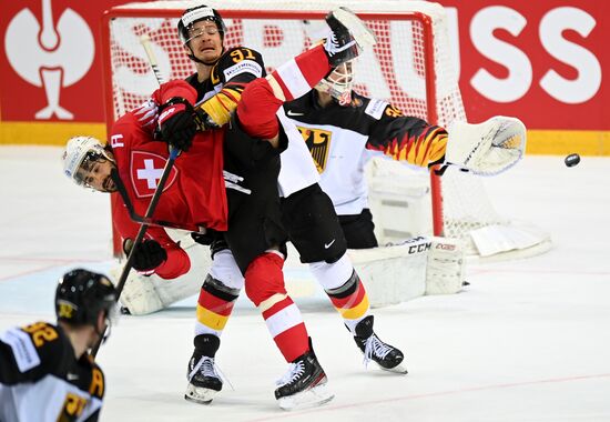 Хоккей. Чемпионат мира. Матч Швейцария - Германия