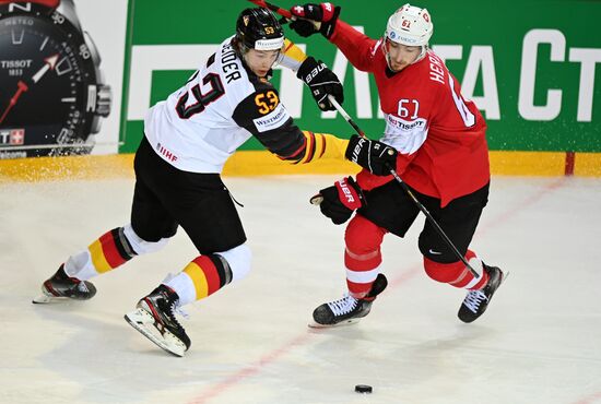 Хоккей. Чемпионат мира. Матч Швейцария - Германия