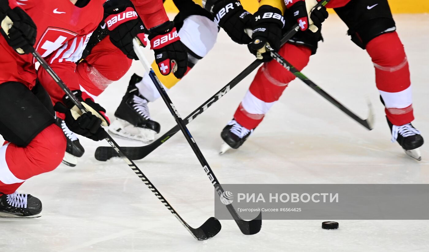 Хоккей. Чемпионат мира. Матч Швейцария - Германия