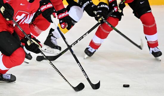 Хоккей. Чемпионат мира. Матч Швейцария - Германия