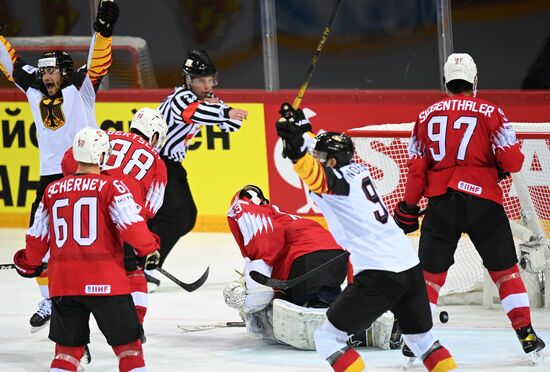 Хоккей. Чемпионат мира. Матч Швейцария - Германия