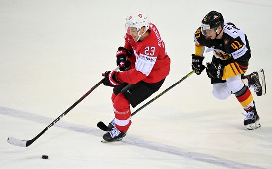 Хоккей. Чемпионат мира. Матч Швейцария - Германия