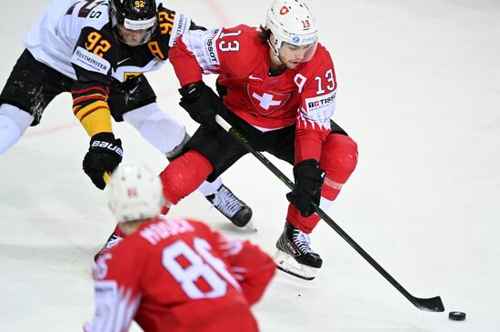 Хоккей. Чемпионат мира. Матч Швейцария - Германия