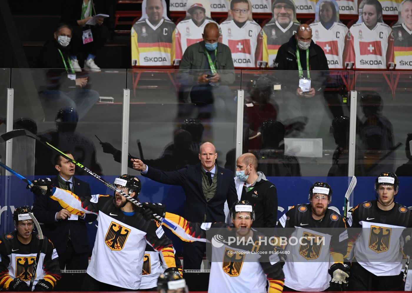 Хоккей. Чемпионат мира. Матч Швейцария - Германия