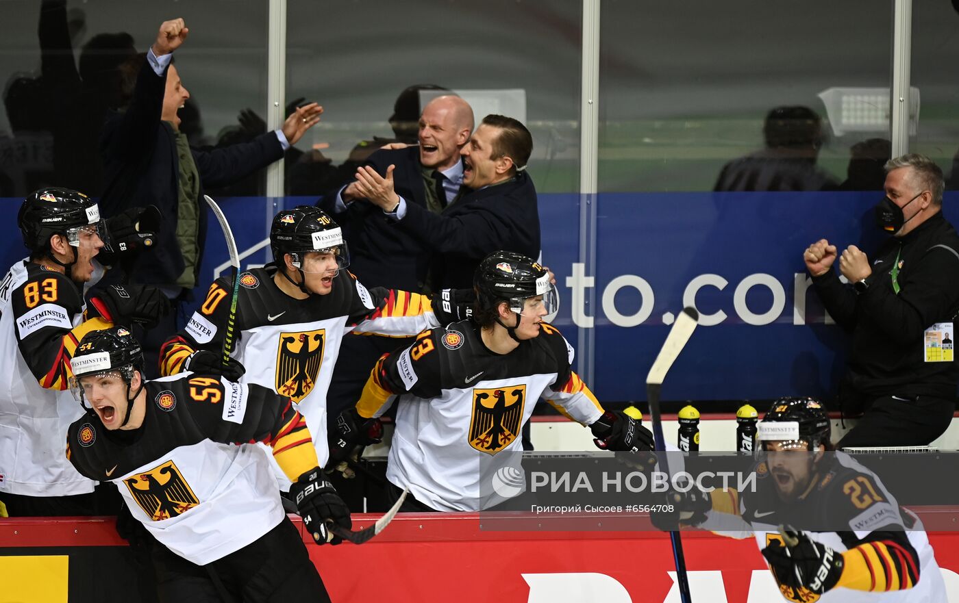 Хоккей. Чемпионат мира. Матч Швейцария - Германия