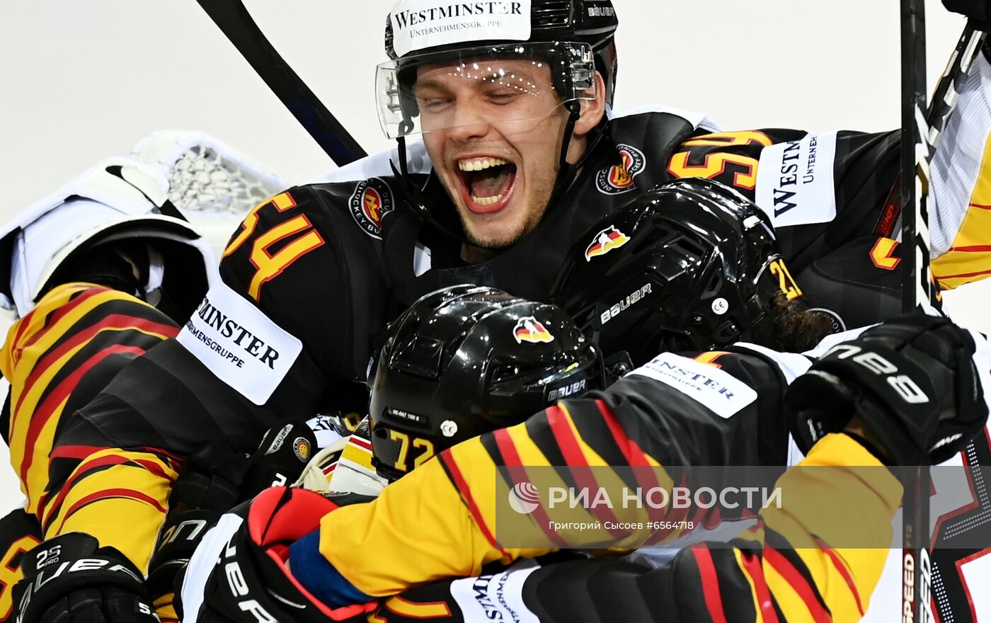 Хоккей. Чемпионат мира. Матч Швейцария - Германия