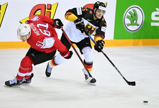 Хоккей. Чемпионат мира. Матч Швейцария - Германия