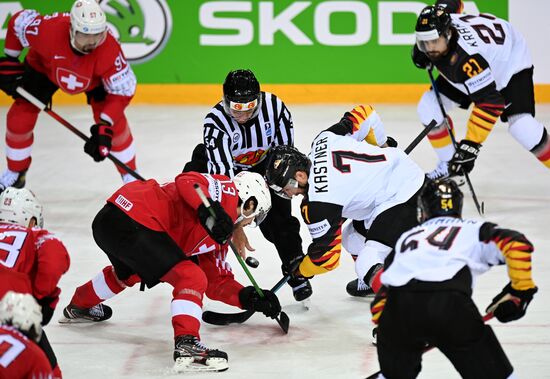 Хоккей. Чемпионат мира. Матч Швейцария - Германия