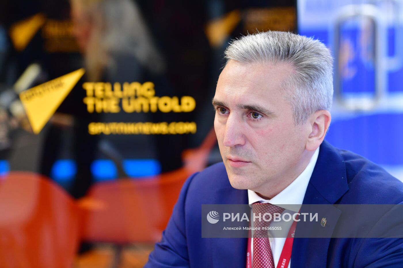 ПМЭФ-2021. Работа стенда МИА "Россия сегодня". День третий