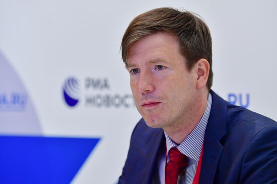 ПМЭФ-2021. Работа стенда МИА "Россия сегодня". День третий