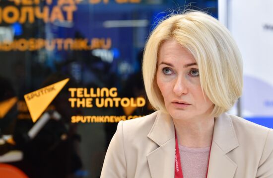 ПМЭФ-2021. Работа стенда МИА "Россия сегодня". День третий