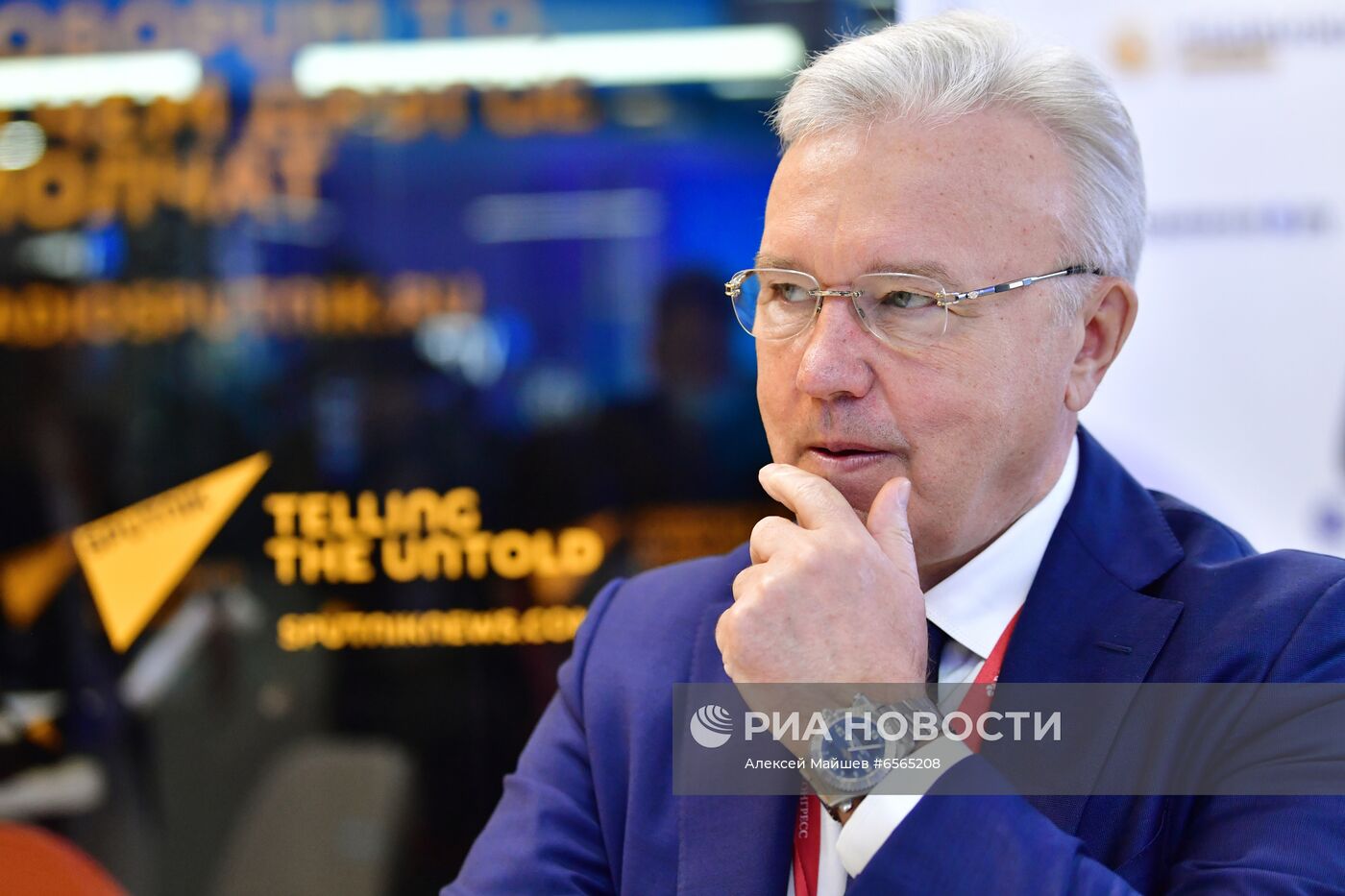 ПМЭФ-2021. Работа стенда МИА "Россия сегодня". День третий