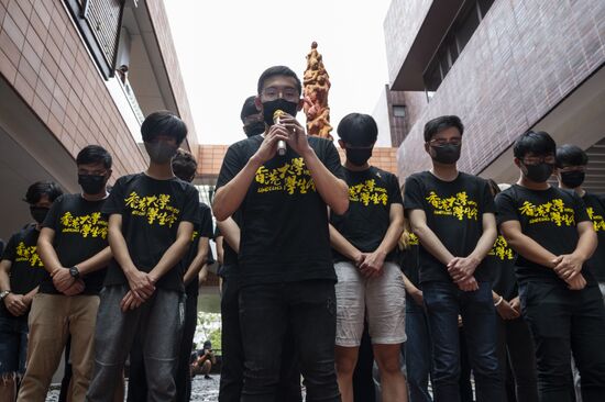Мероприятия в Гонконге по случаю годовщины событий на площади Тяньаньмэн